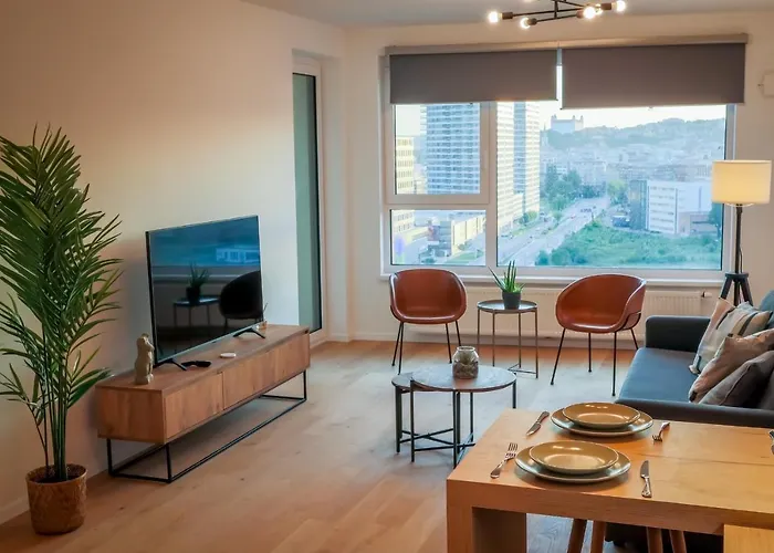 Appartement Premium New With Panoramic Castle View Bratislava
